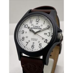 Timex Expedition Mens Indiglo Watch Works New Battery
